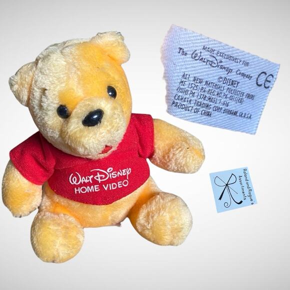 Disney Winnie Pooh Walt Disney Home Video Plush - Picture 1 of 4